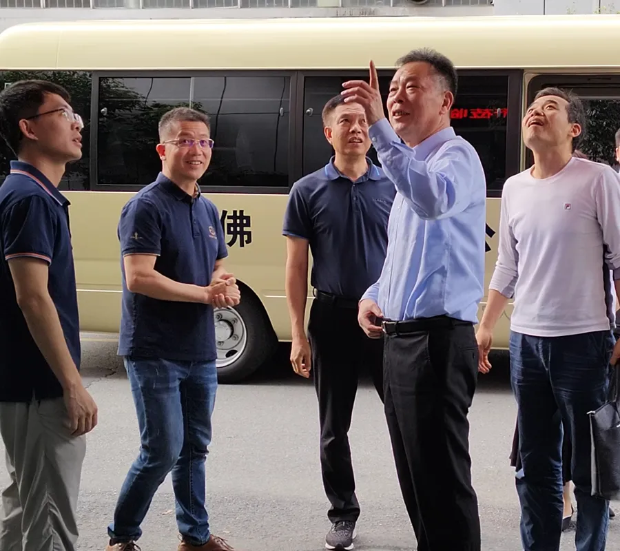 佛山市政协副主席万志康率队调研304永利集团